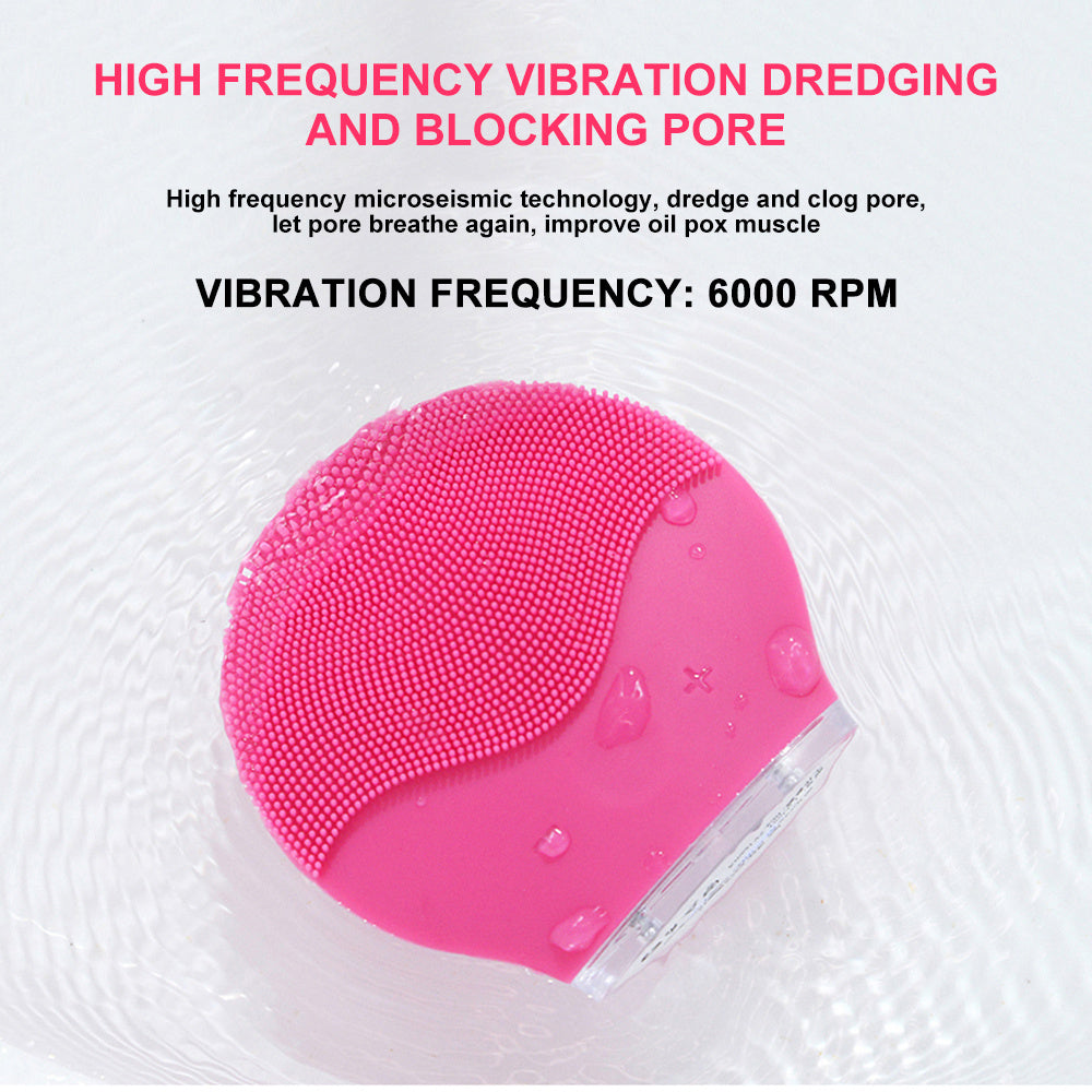 Electric waterproof silicone cleanser Brush