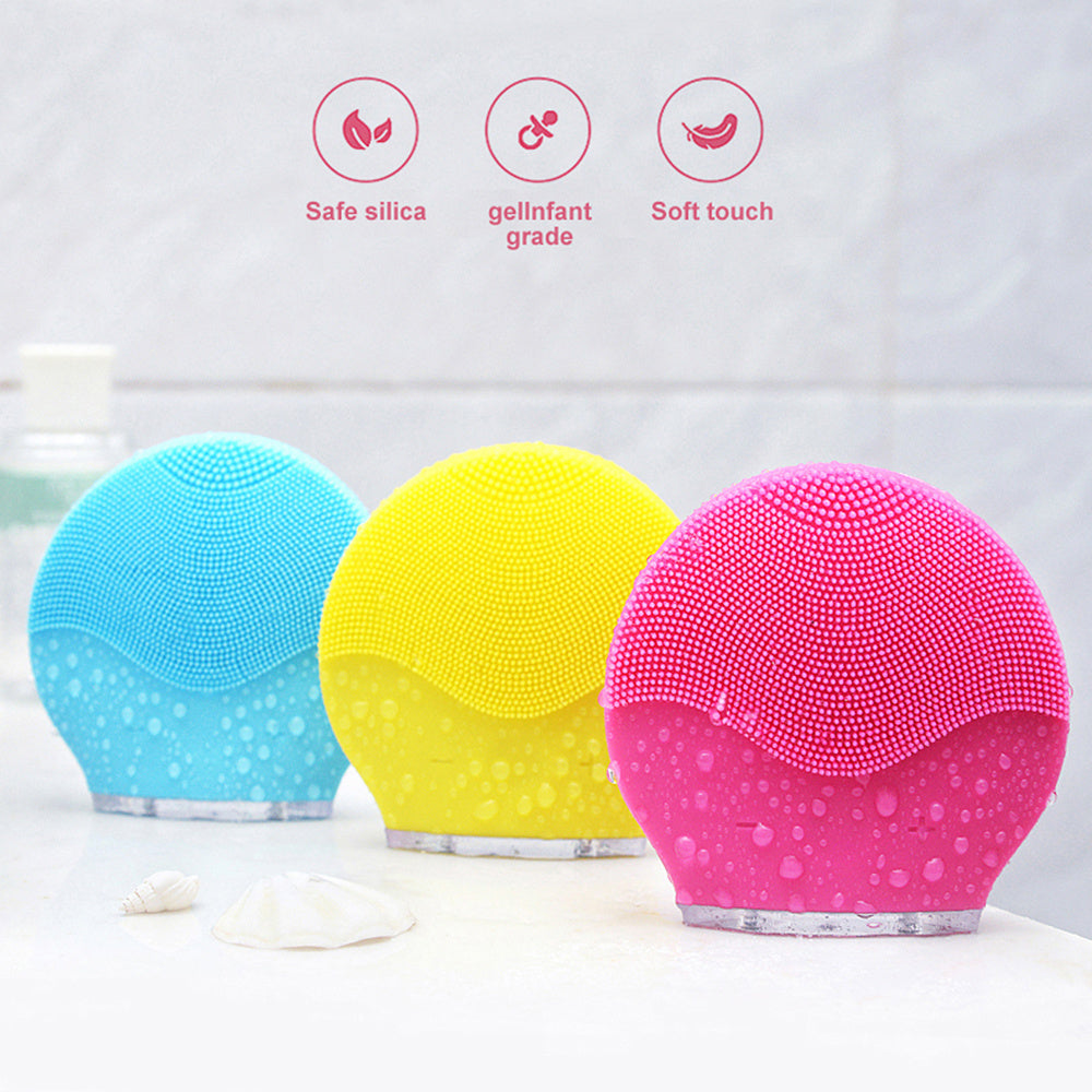 Electric waterproof silicone cleanser Brush
