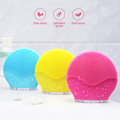 Electric waterproof silicone cleanser Brush