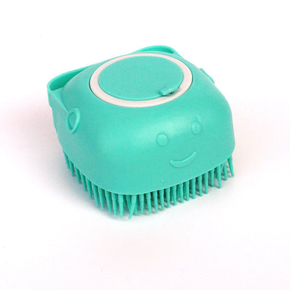 Silicone Pet Bath Massage Gloves Brush